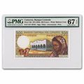 Comoros 500 Francs Banknote – PMG 67 EPQ