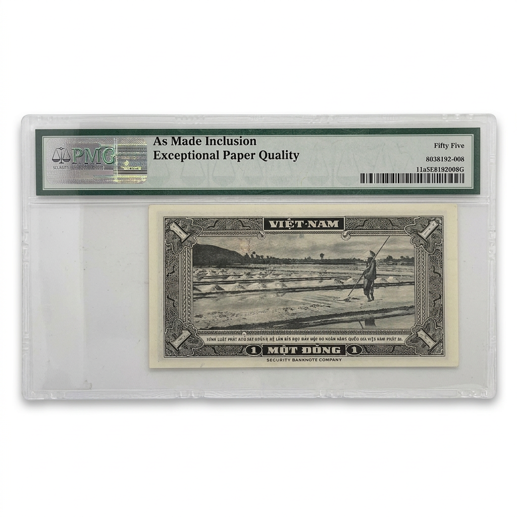 South Vietnam 1 Đồng Banknote – PMG 55 EPQ