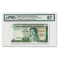 1988 Gibraltar £5 Banknote – PMG 67 EPQ Superb Gem Uncirculated