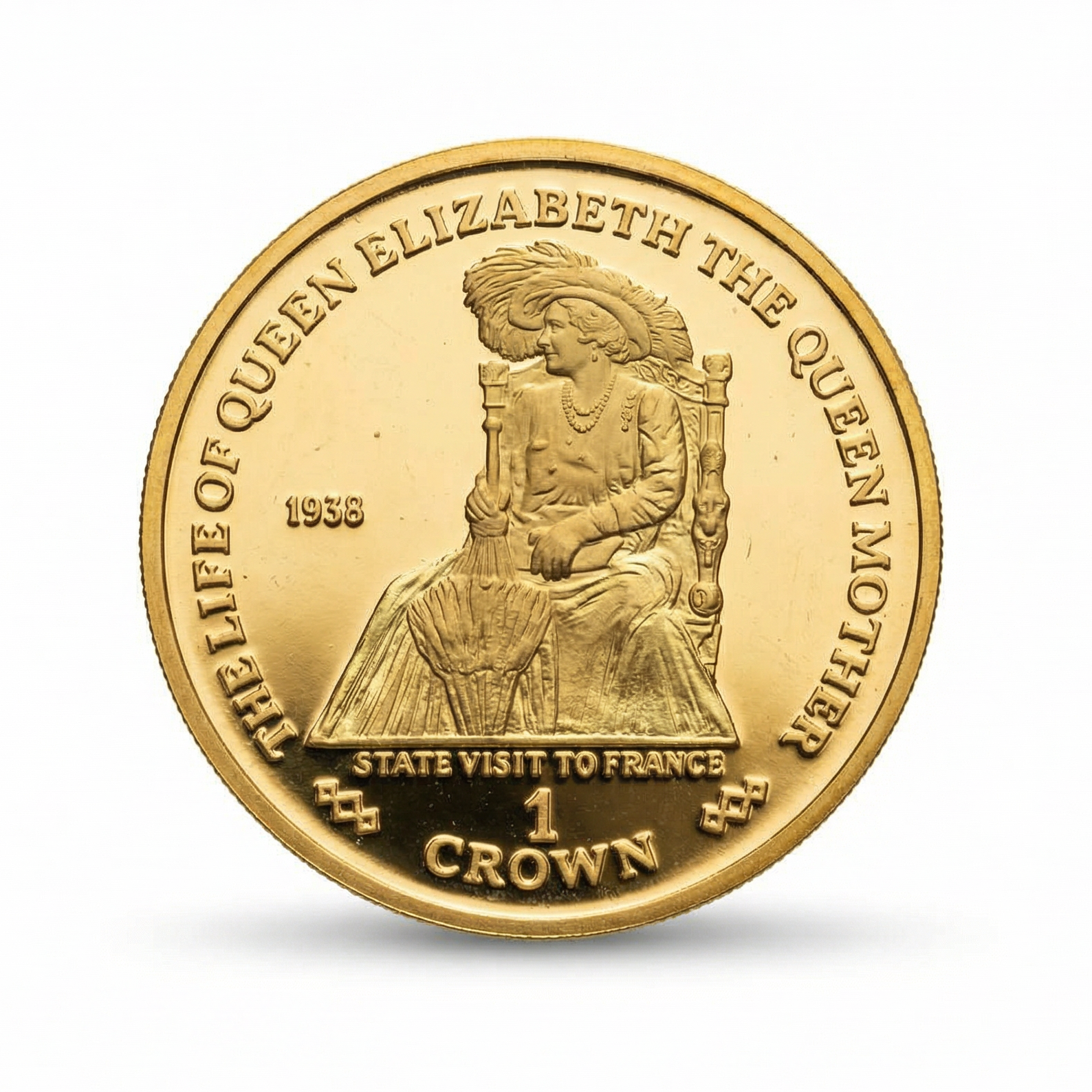 Gibraltar Crown – “State Visit to France” Commemorative Coin