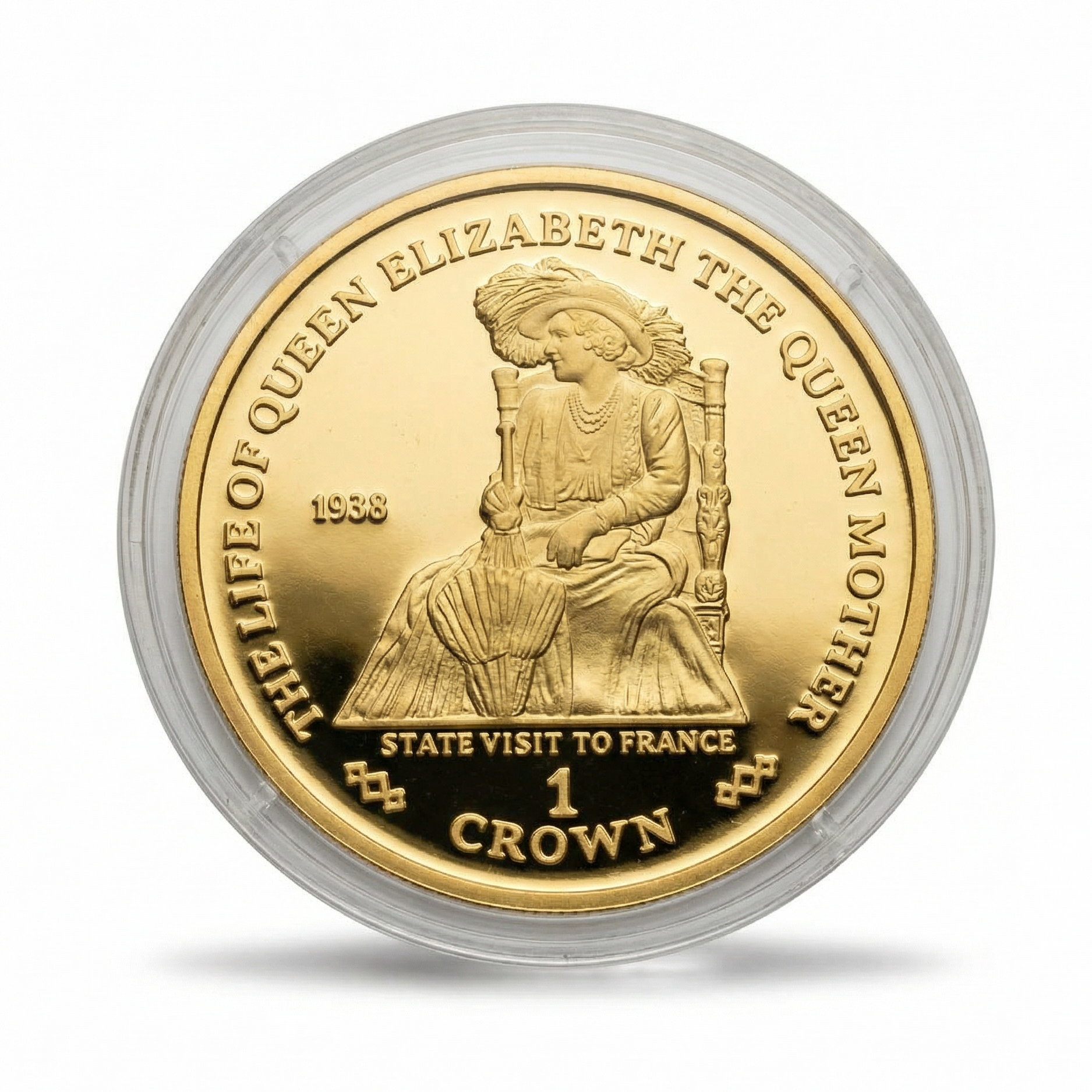 Gibraltar Crown – “State Visit to France” Commemorative Coin