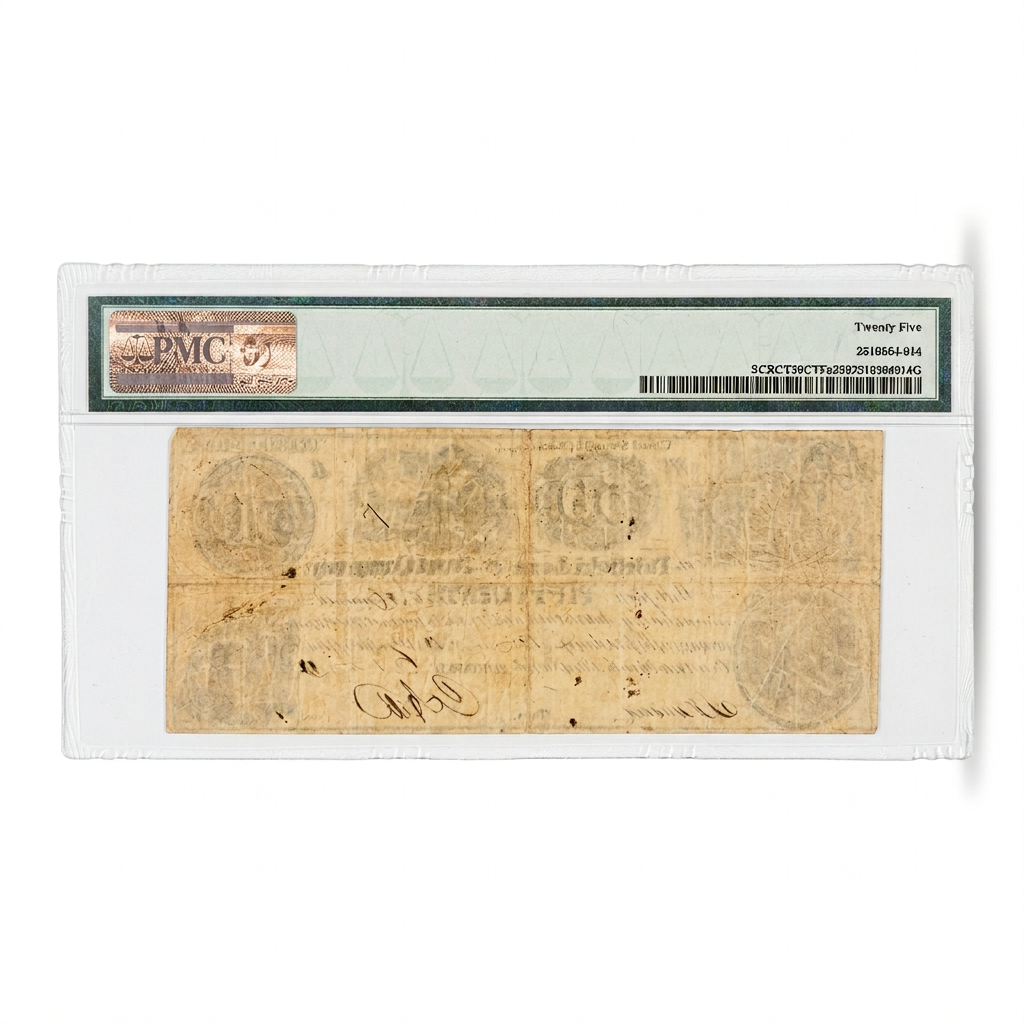 Fairfield Loan &amp; Trust Company 50 Cents Banknote – Connecticut, Fairfield | 1830s | PMG 25 Very Fine