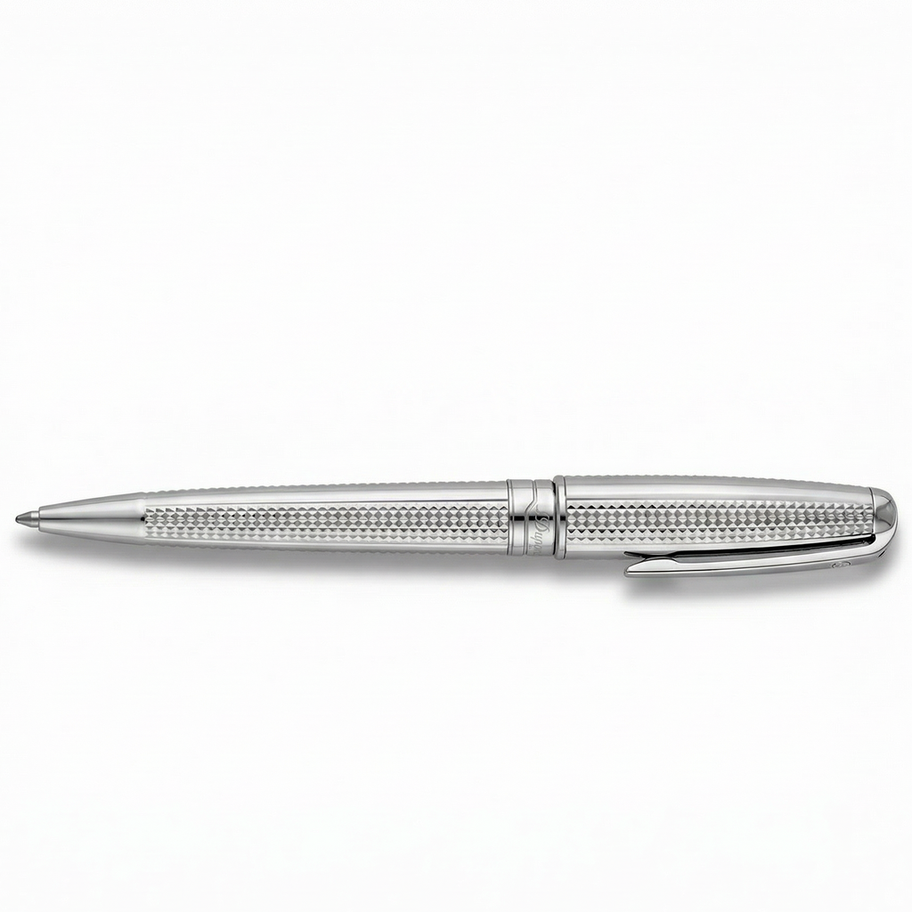 S.T. Dupont Classique Guilloché Ballpoint Pen & Cufflinks Set