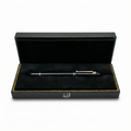 Alfred Dunhill London Ballpoint Pen – Black Lacquer with Palladium Trim