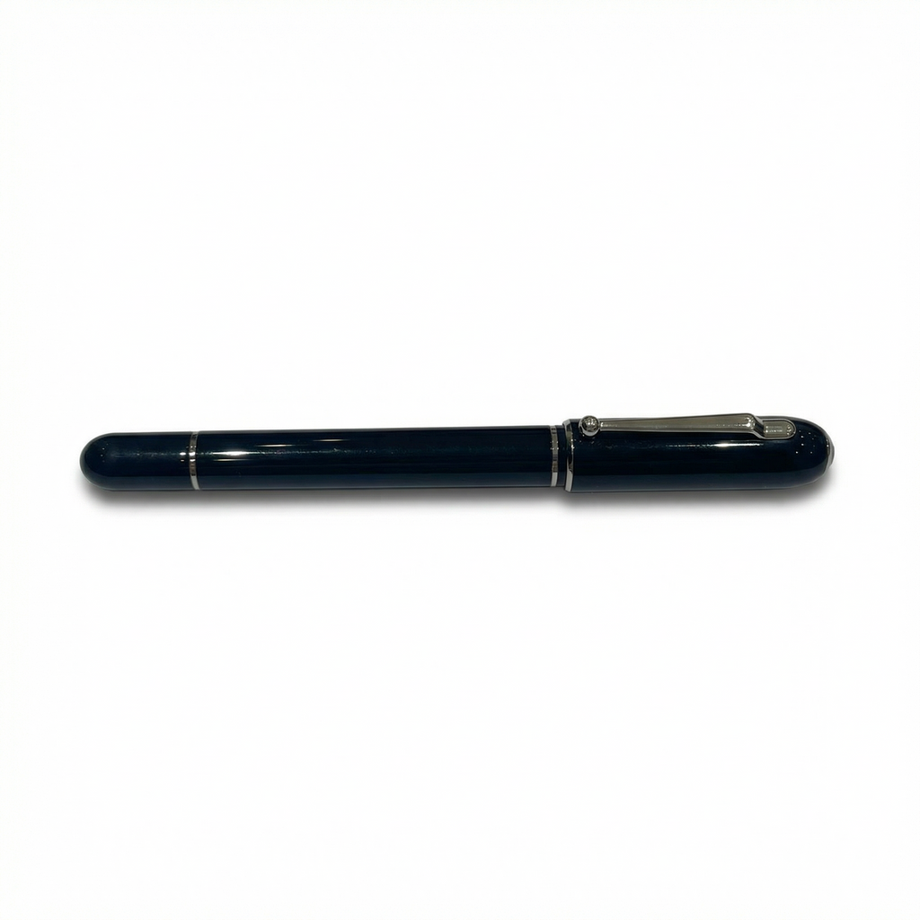 Alfred Dunhill London Ballpoint Pen – Black Lacquer with Palladium Trim