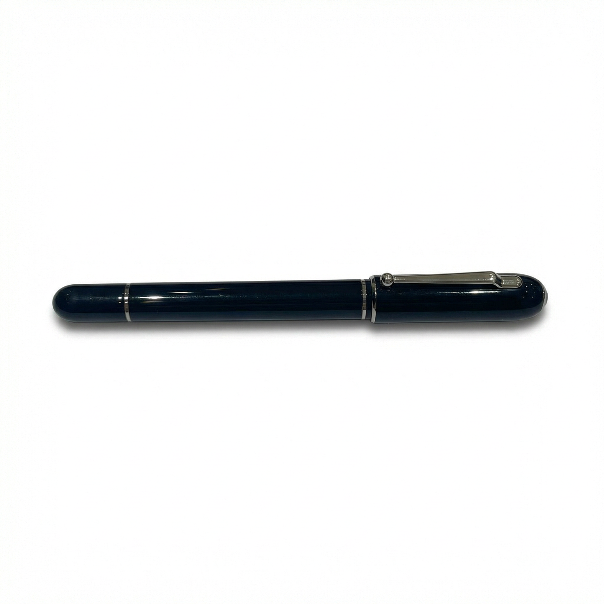 Alfred Dunhill London Ballpoint Pen – Black Lacquer with Palladium Trim