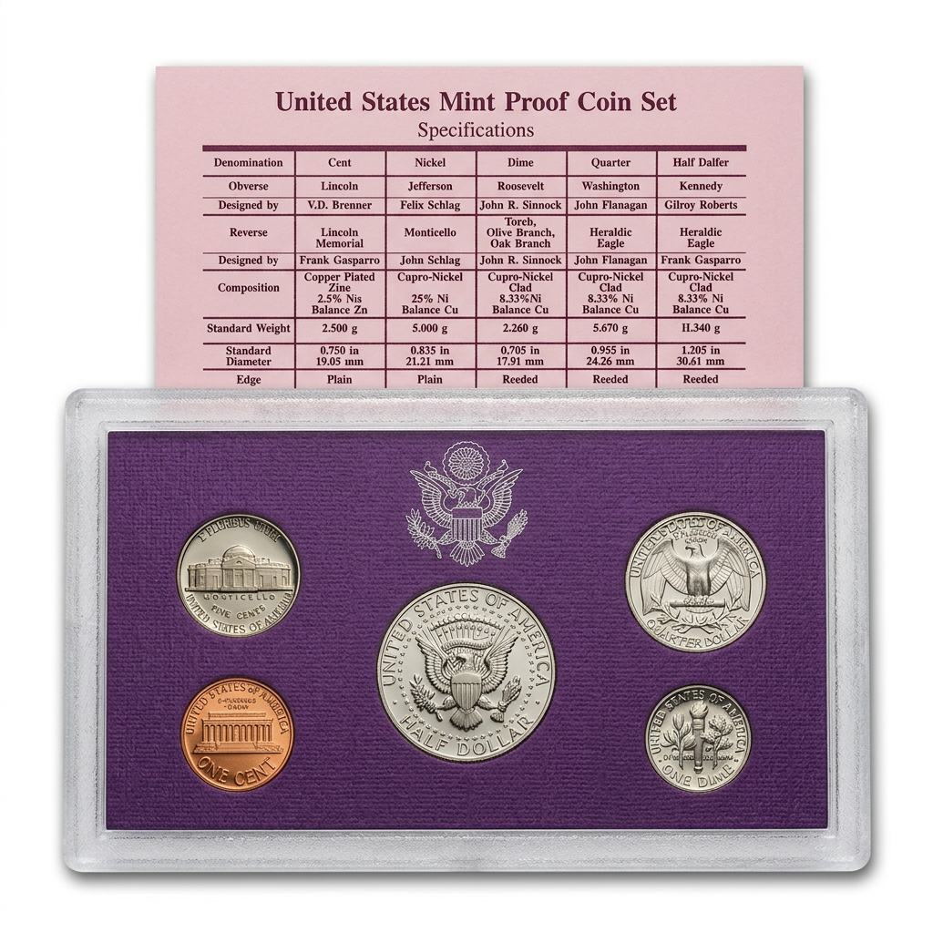 United States Mint Proof Set – 1999 | Original Government Packaging